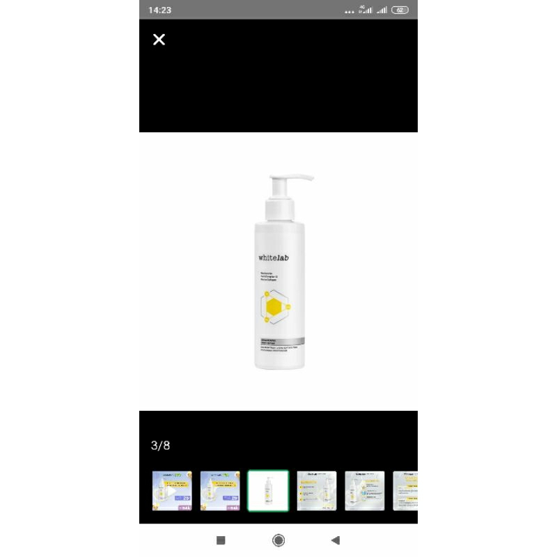 Whitelab whitening body serum