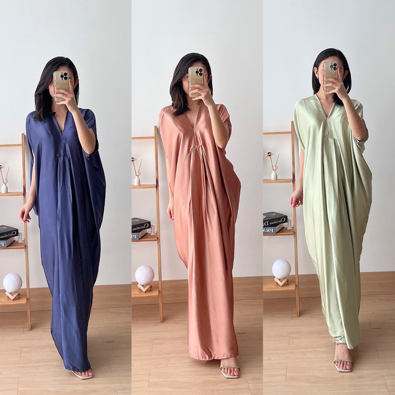 Kamiclothing.id — Almira Dress (fashion muslim wanita kekinian lebaran idul adha