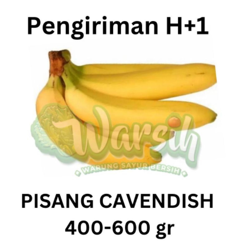 

WARSIH • PISANG CAVENDISH SUNPRIDE 500GR