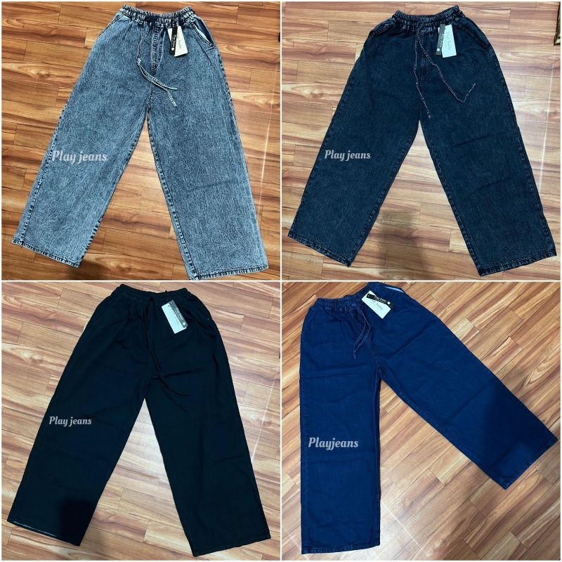 Celana Kulot Jeans Bigsize Celana Kulot Jeans Jumbo