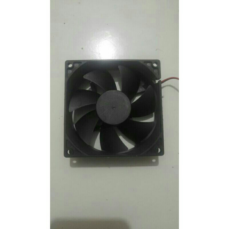 fan 12v dc eks PSU komputer uk 8x8x2.5