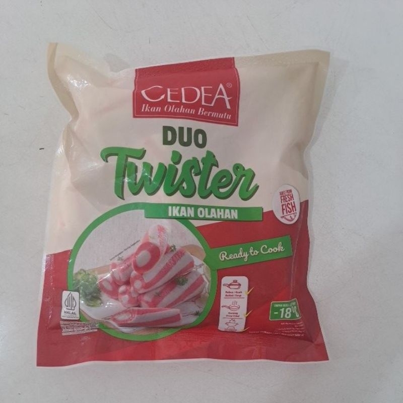 

Cedea Duo Twister 500gr Ikan Olahan