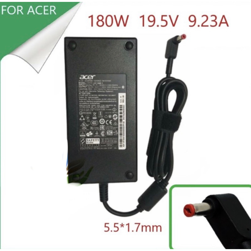 Adaptor acer 19.5 v 9.23a ADP-180MB K 180watt 5.5 x1.7mm KP.18001.002