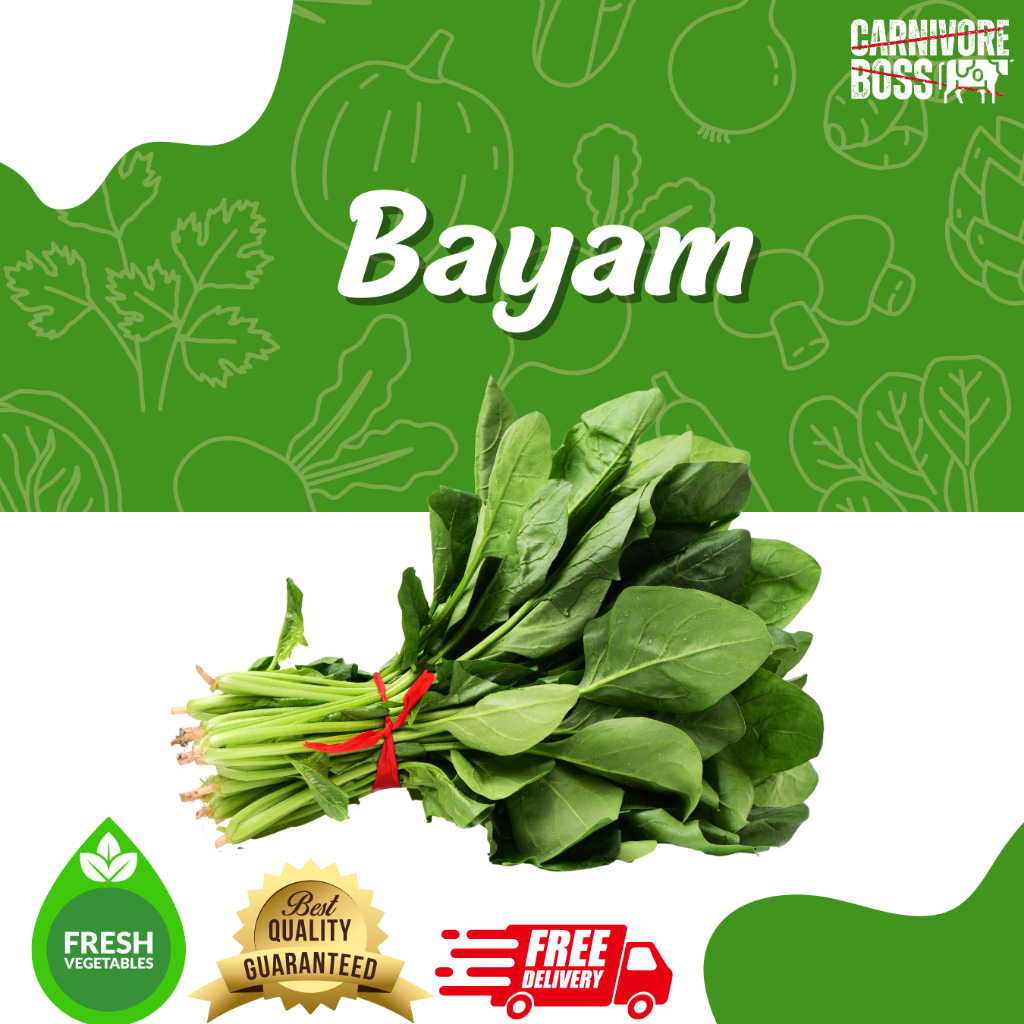 

BAYAM SUPER FRESH PER IKAT / SAYUR BAYAM / BAYAM / SAYUR
