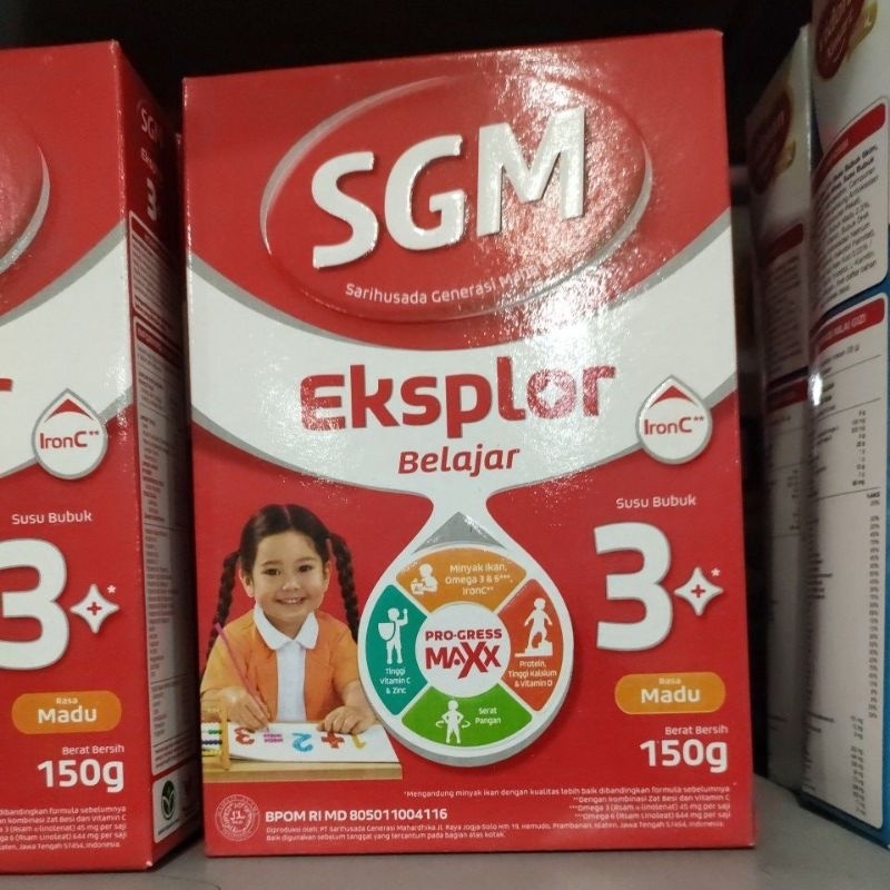 SUSU SGM 3+ 150gr MADU