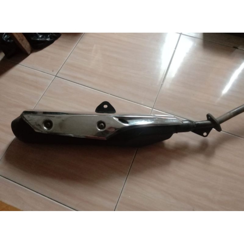 knalpot Supra x 125 fi injeksi ORI copotan knalpot Supra fi