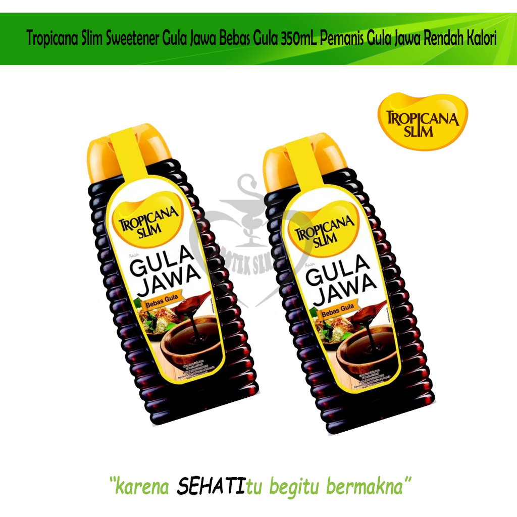 Tropicana Slim Sweetener Gula Jawa 350ml Rendah Kalori