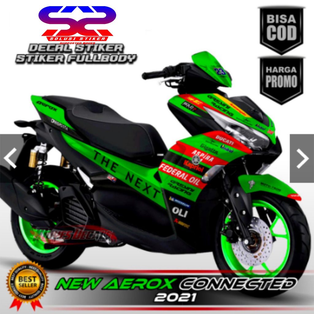 [COD] Stiker Decal  New Aerox 155 FullBody Decal Yamaha Aerox FullBody