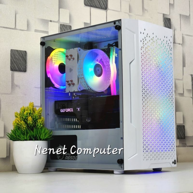 PC FULL SET | PC Gaming Intel i5 11400F | GTX 1650 4GB | 16GB | SSD | LED 24