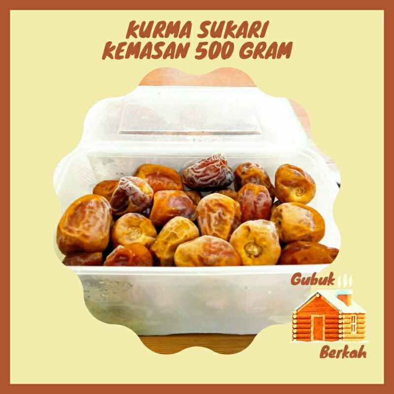 

Kurma Sukari Al Qassim 1/2 Kg