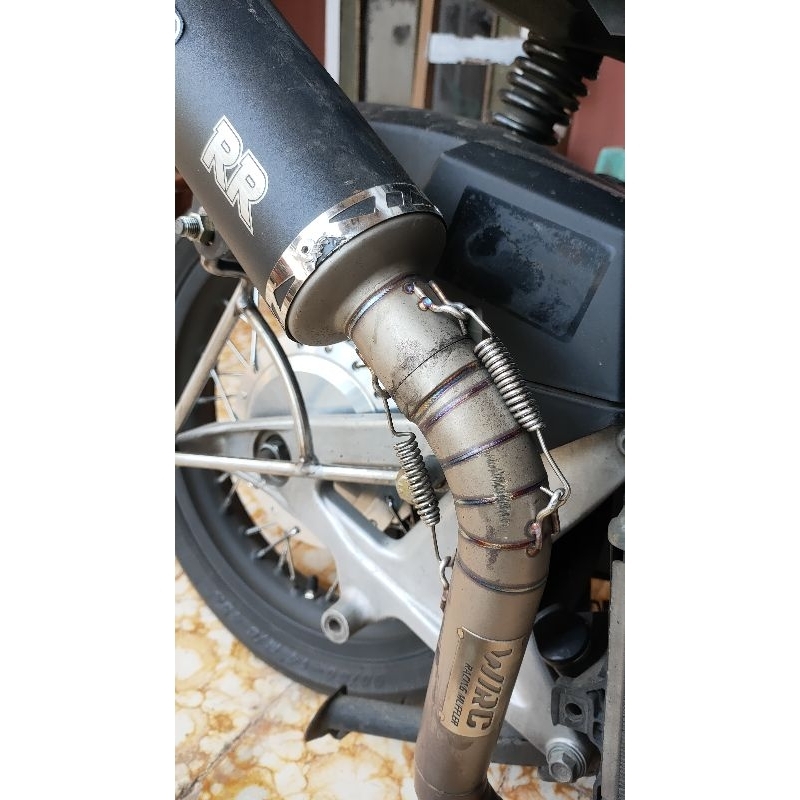 KNALPOT WRC SUNBLAST INLET 38 PNP VARIO 125/150