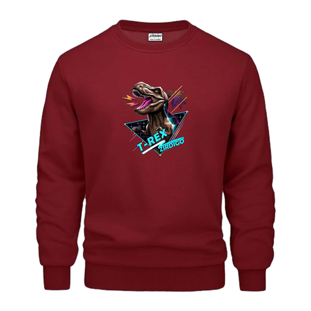 Zirdigo Sweater T-REX DINOSAURUS Print Quality