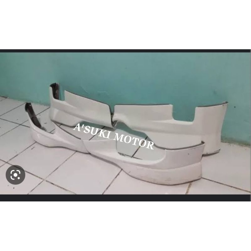 bodykite bemper depan belakang yaris 2012
