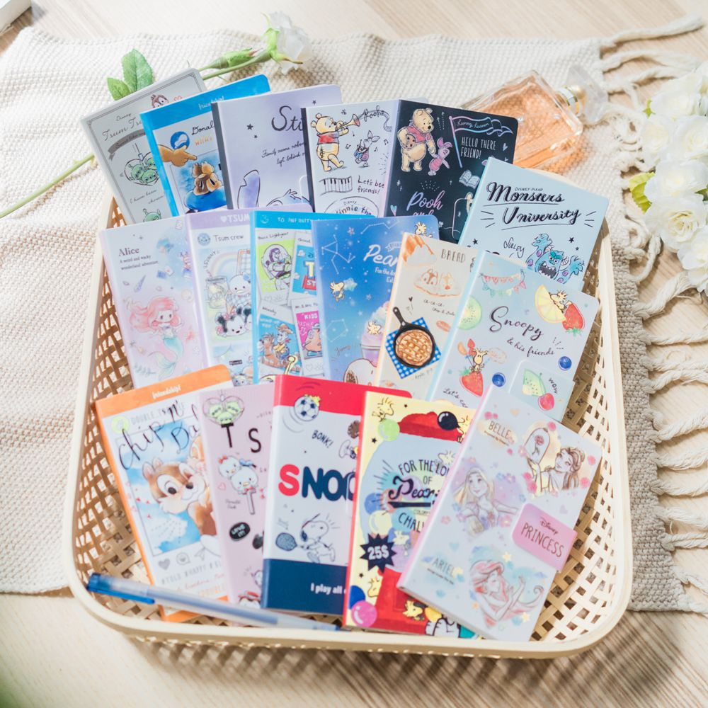 Magnetic Notebook Small Notebook with magnet cover Karakter Snoopy Pooh Donald Tsum Tsum Toy Story Chip &amp; Dale