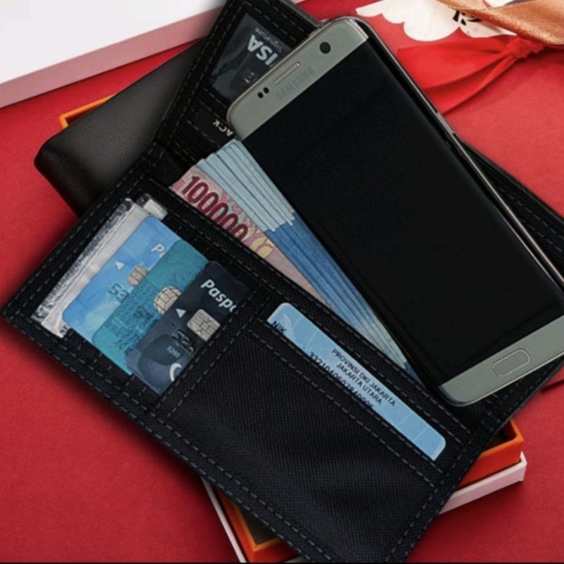 Dompet Pria Panjang Kulit Sintetis Dompet Pria Murahl