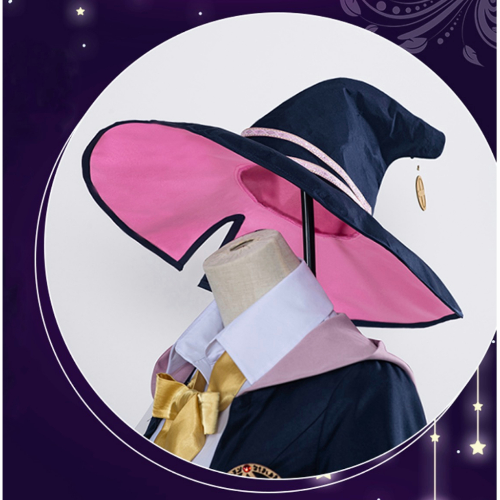 Anime Manga Wandering Witch: The Journey of Elaina Cosplay Elaina Costume Women Magic Girl Suit Fancy Outfit Halloween Uniforms
