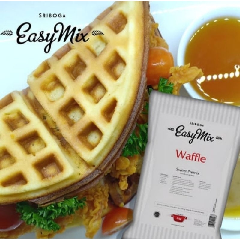 

Tepung Waffle Easy Mix 1 Kg