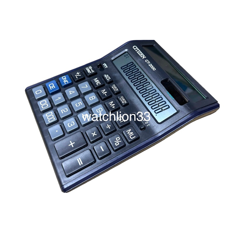 

Kalkulator Dual layar Meja Citizen 2000 -14Digit Kalkulator
