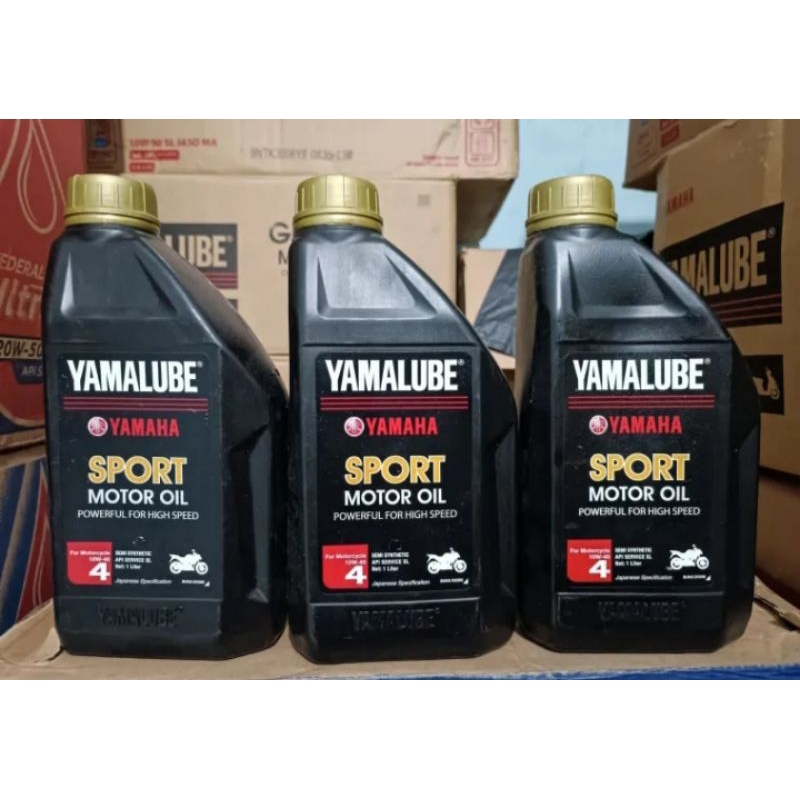 OLI MESIN MOTOR YAMALUBE SPORT 1 LITER OLI MOTOR YAMAHA BEBEK DAN SPORT