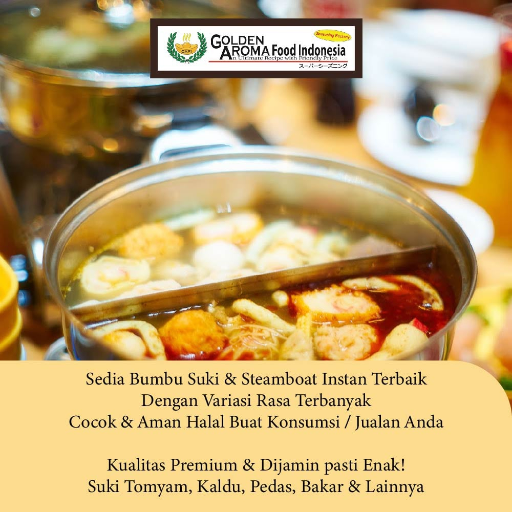 

Nafariz724 Bumbu Kuah Ayam Kolagen Non Msg 1Kg Steamboat Shabu Hotpot Suki Rasa Collagen Chicken