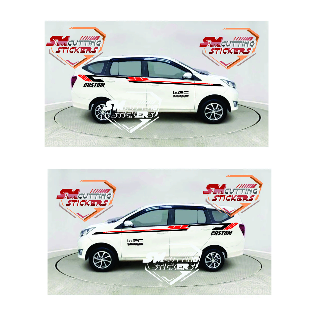 STICKER MOBIL STIKER MOBIL SIGRA TERBARU SETIKER MOBIL KEREN DAIHATSU SIGRA