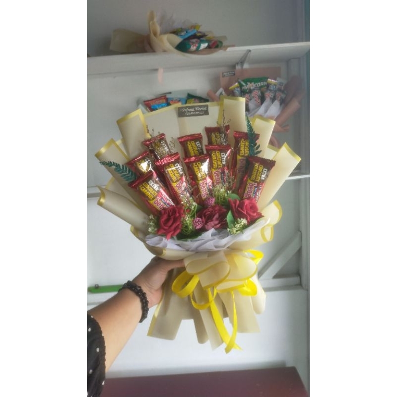 

Buket Snack buket beng beng buket wisuda