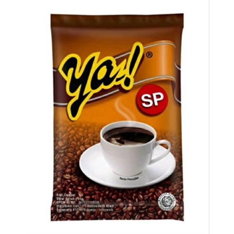 

Kopi Bubuk Murni Merek YA SP 10 x 60 Gram