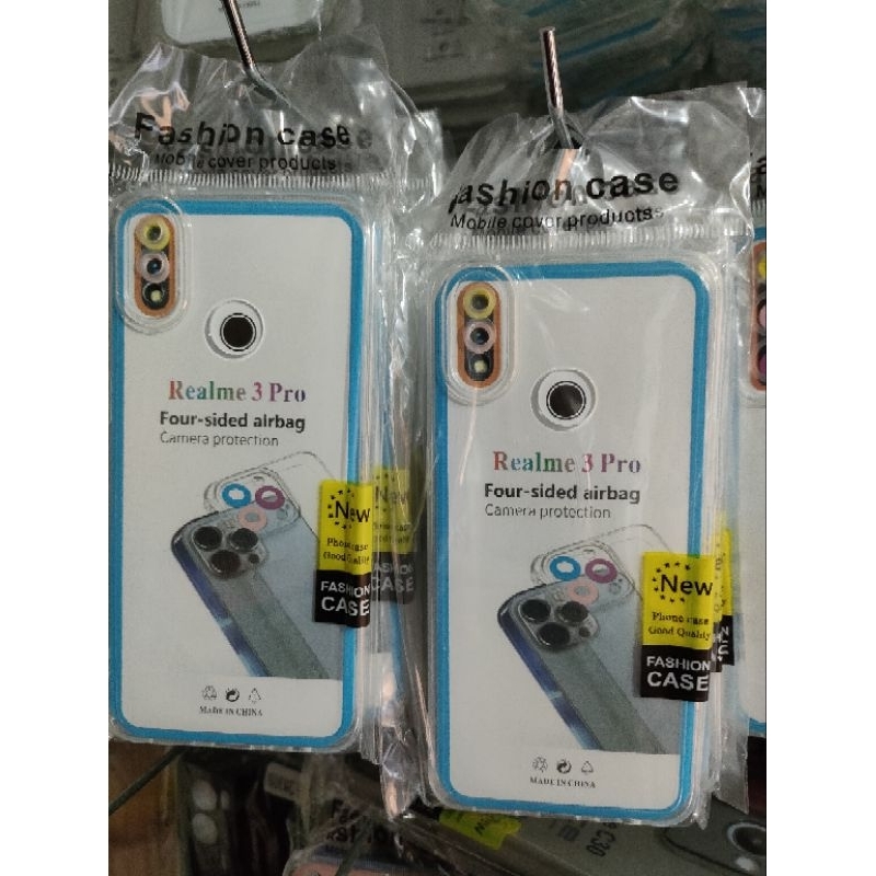 Softcase Realme 3 Pro Silikon Casing Case Bening Transparan Terasfaran Pelindung Camera