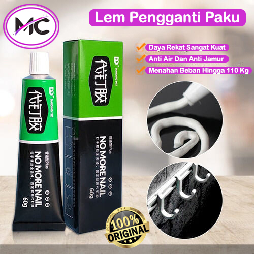 Lem Pengganti Paku Tembok Glue Waterproof Lem Anti Jamur Super Kuat