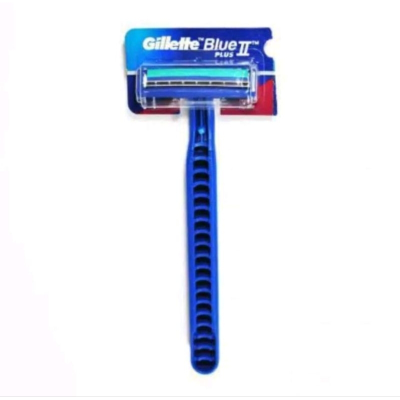 Pisau cukur kumis Gillette biru 2 razor 1 pcs