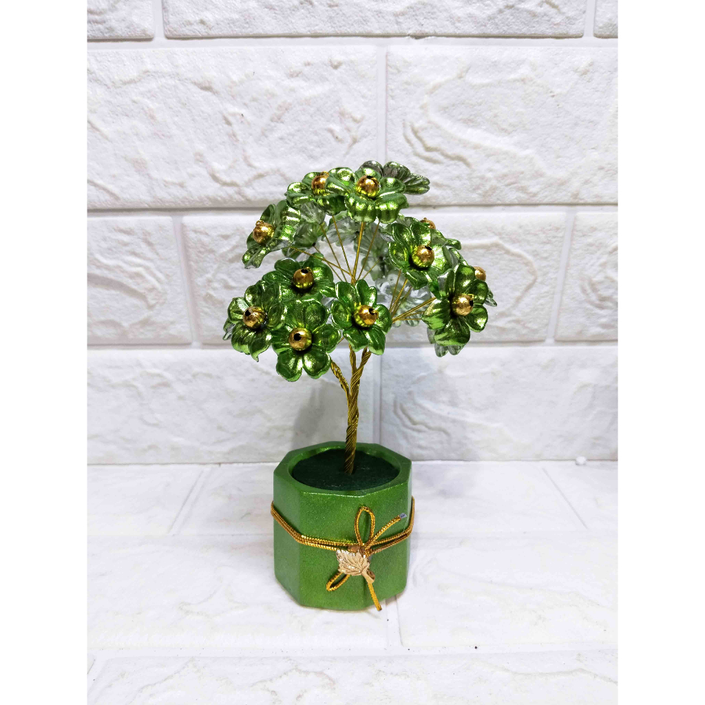 Pajangan Green Tree - Bonsai imitasi Green series