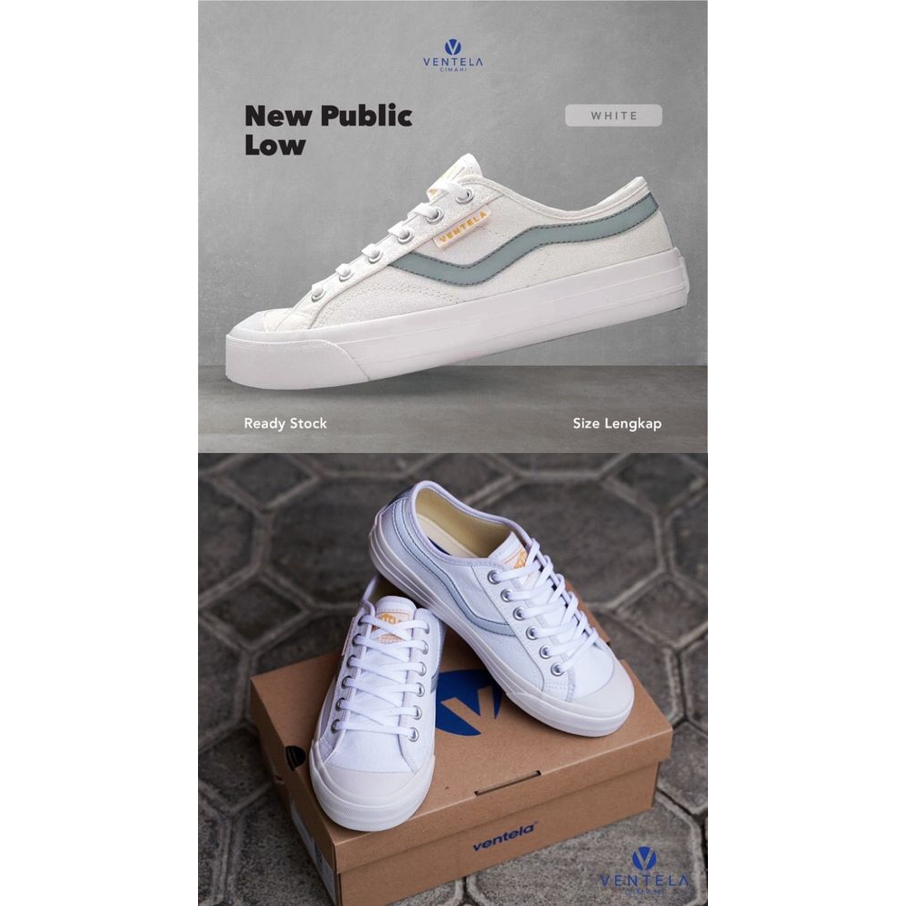 Ventela New Public Low White