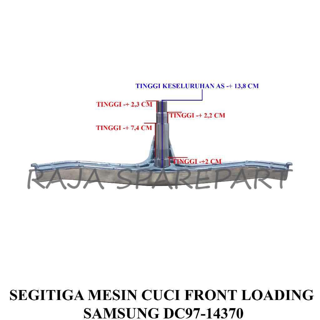 Segitiga Tabung Mesin Cuci SAMSUNG Front Loading DC97-14370