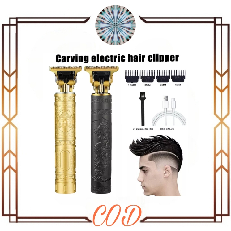 Alat(COD) Cukur Rambut Elektrik Mesin Potong Rambut Hair Clipper Alat Potong Rambut Cliper Rambut Cordless Professional