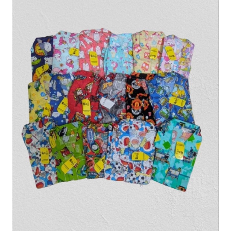 SALE RANDOM MOTIF Setelan Piyama Anak Rysya SMLXL (1-5 Thn)
