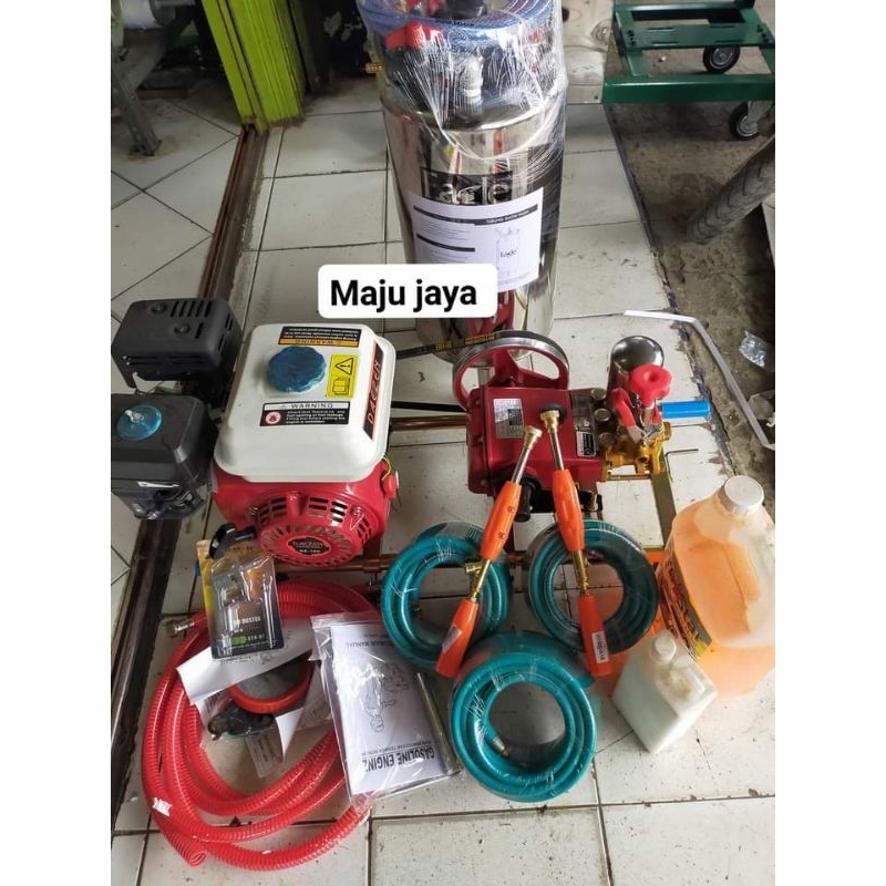 paket mesin steam salju tanpa kompresor