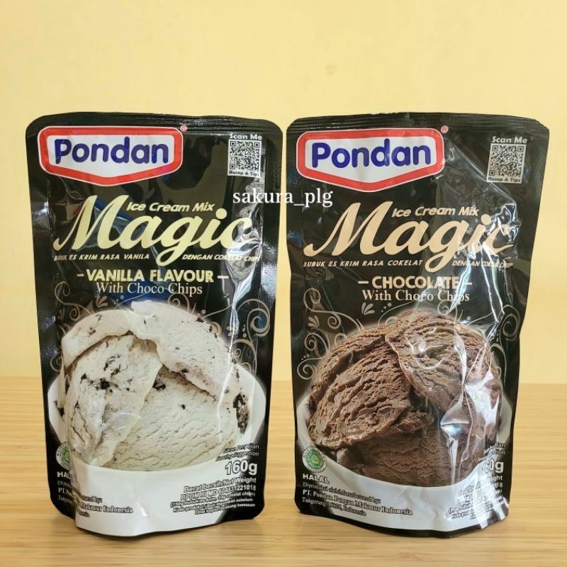 

PONDAN MAGIC ICE CREAM 160gr