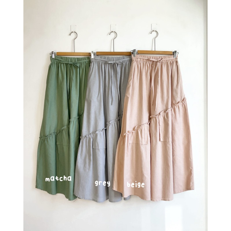 Nalani linen skirt By March