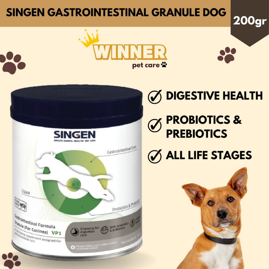 Singen VP1 Gastrointestinal Formula Granule Dog 200gr