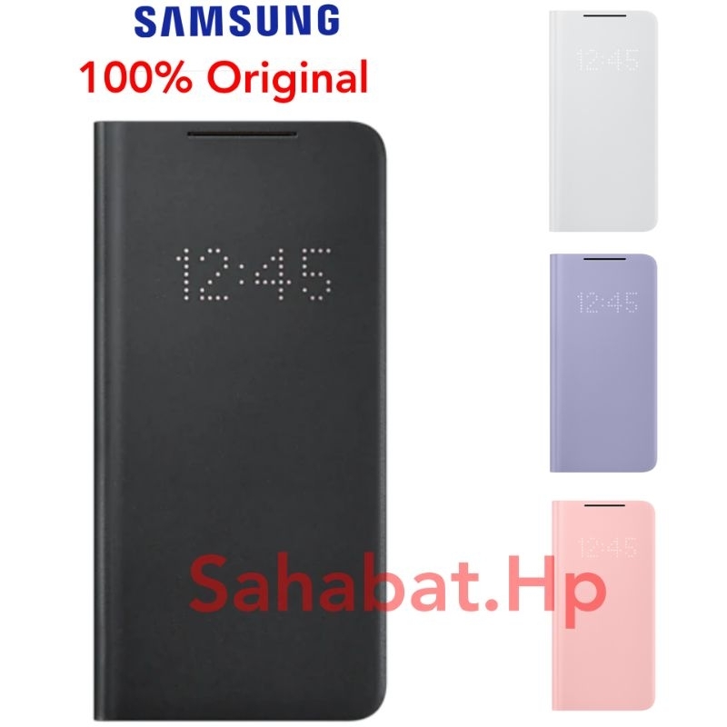 Samsung Galaxy S21 Ultra Plus 5G ORIGINAL LED View Flip Cover Casing Lipat Buku Case