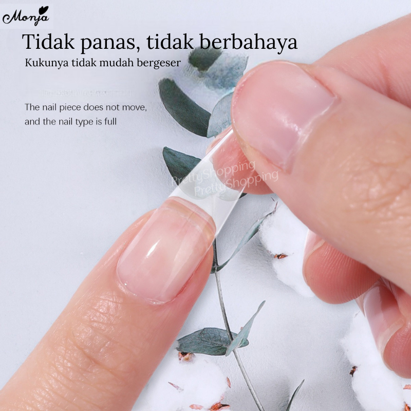 Pretty Gel Nail 3D /NAIL UV GEL KUKU 15gram/Lem Hiasan Kuku/Lem Kuku Gel Nail Art