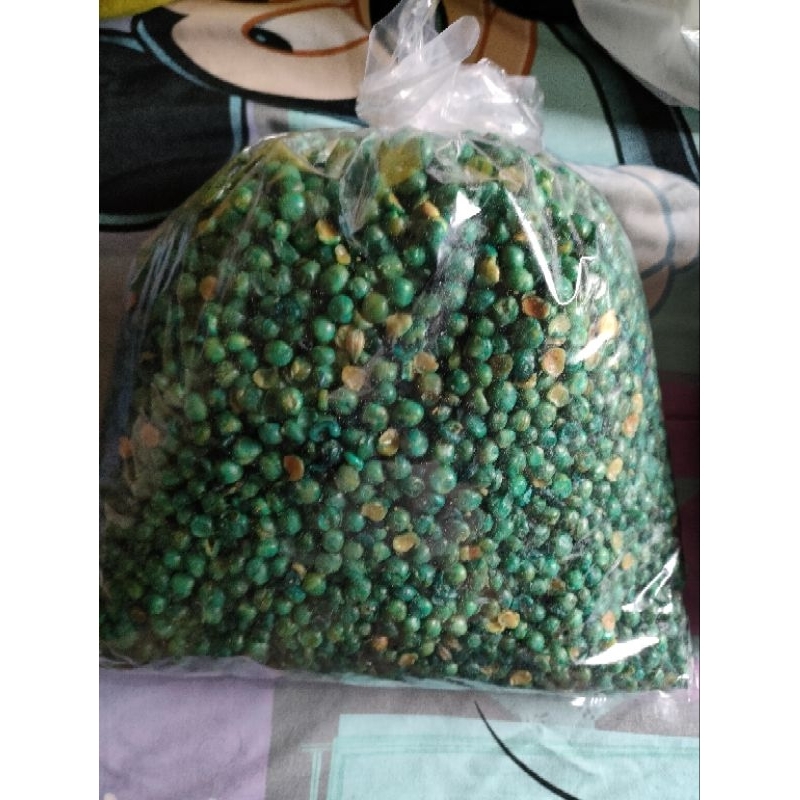 

Kacang Polong Hijau Teman Santai Garing