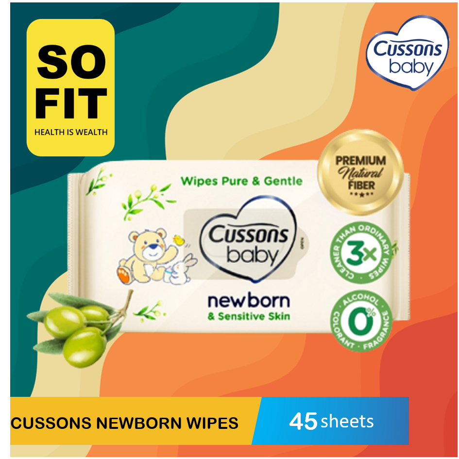 CUSSONS NEW BORN Baby Care / Newborn / Baby Lotion / Hair &amp; Body Wash 2in1 / Newborn Wipes / Newborn Pack  Gift Set / Bbay Cream