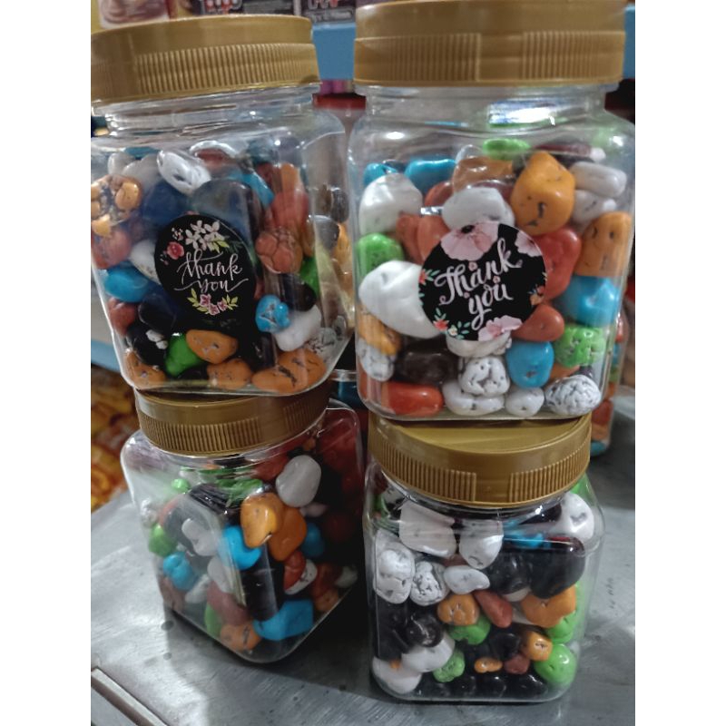 

coklat kerikil coklat arab premium halal enak manis legit kemasan toples 200ml berat kurleb 150gr halal