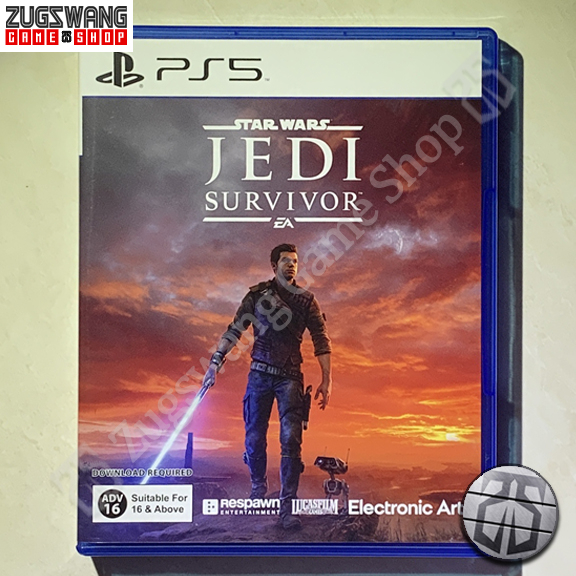 STAR WARS JEDI SURVIVOR kaset game bd ps5 ps playstation 5 2nd bekas original