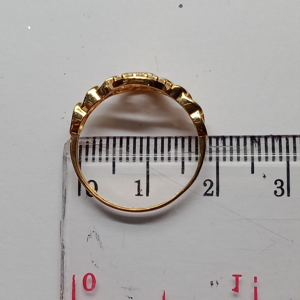 Cincin Emas 17K - 1.8 Gr Kadar 750 - 4888