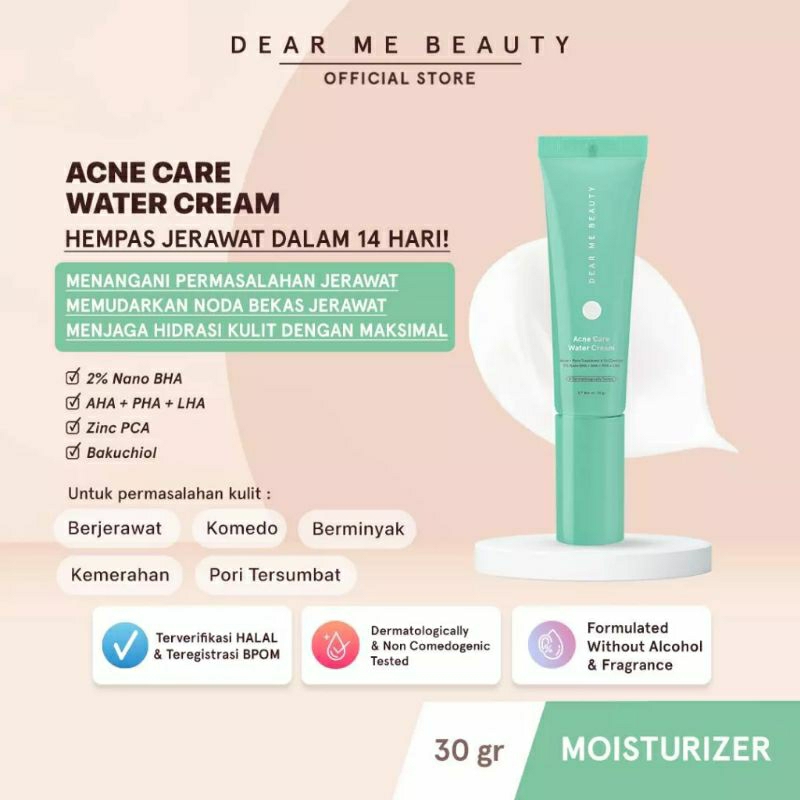 DEAR ME BEAUTY ACNE CARE WATER CREAM