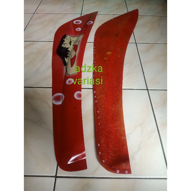 talang air mobil Dyna model variasi air brush