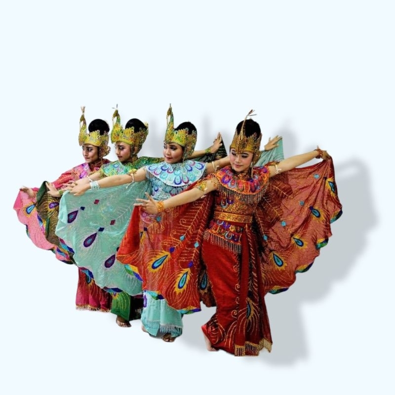 Kostum Tari Merak Remaja - Dewasa