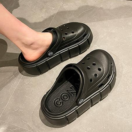 Sandal Comfy High Sole / Sandal Santai Wanita Sole Tinggi 5358 (35-40)